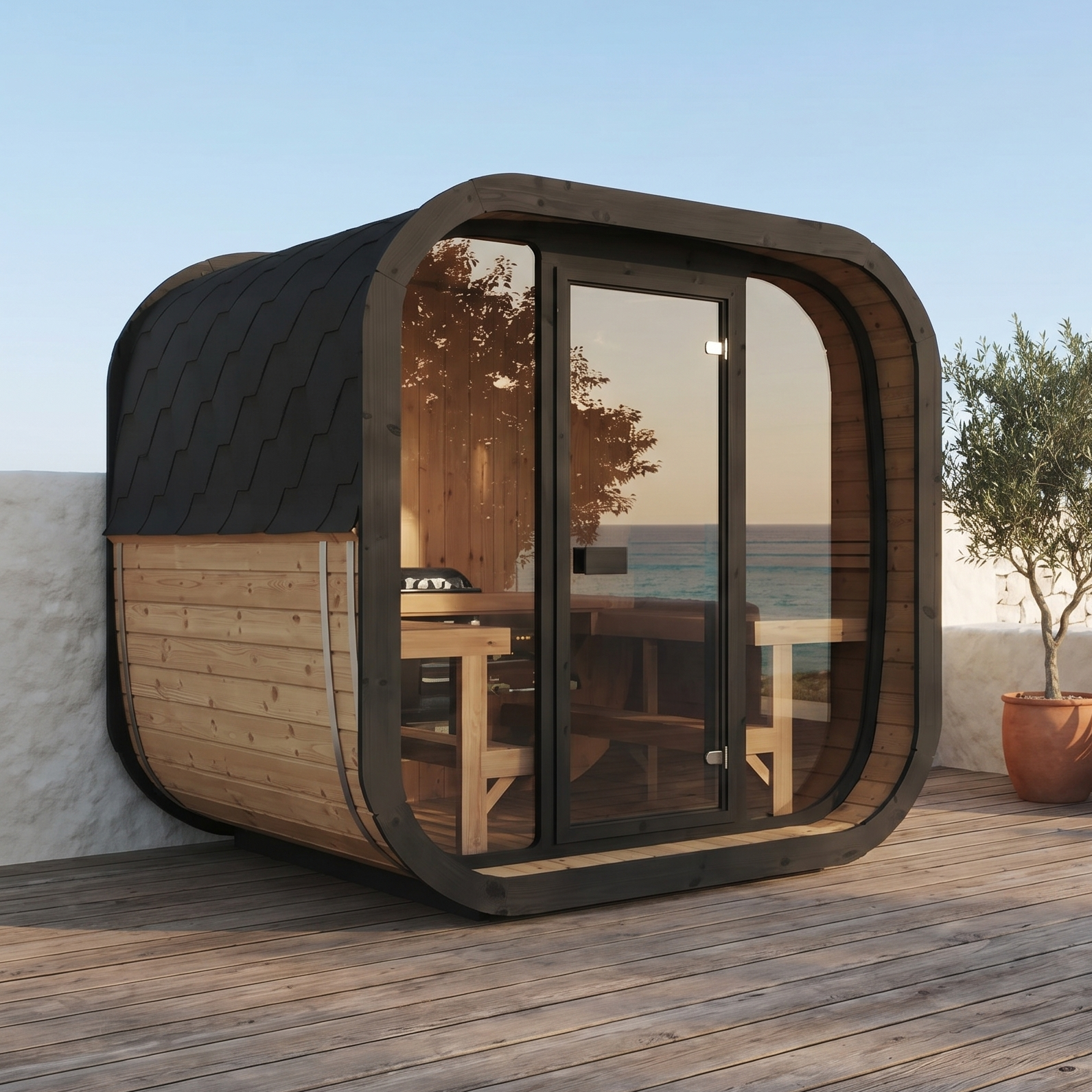 Sisu 160 - Full Glass Wall